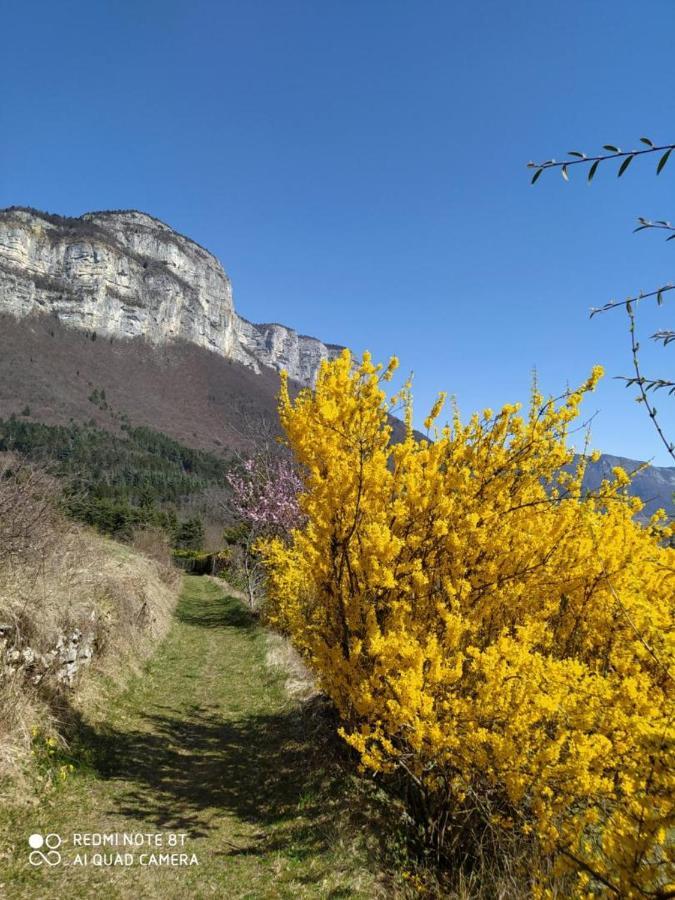 Studio Au Pied De La Montagne Et Vue Imprenable Saint-Alban  Exterior foto